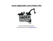 Tablet Screenshot of digitrader.com